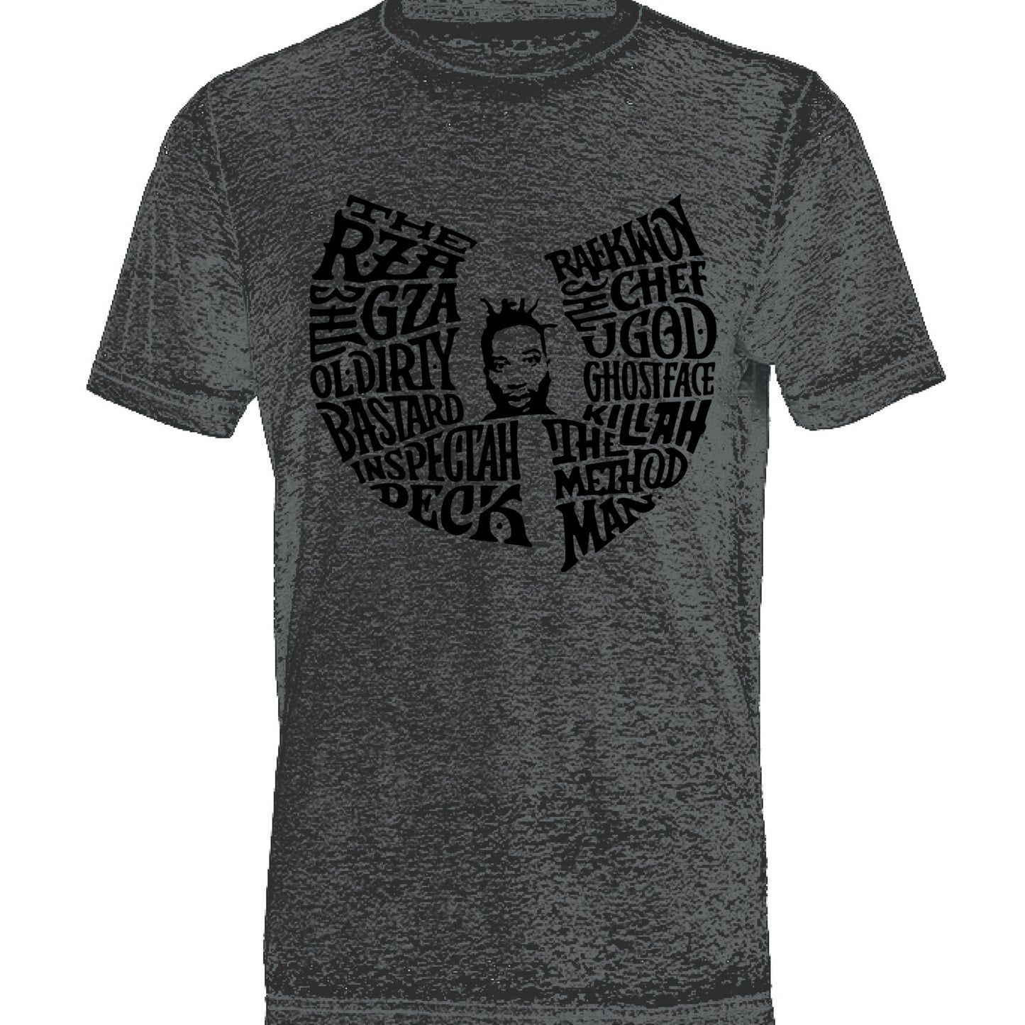 BLK ACID WASH - FRONT