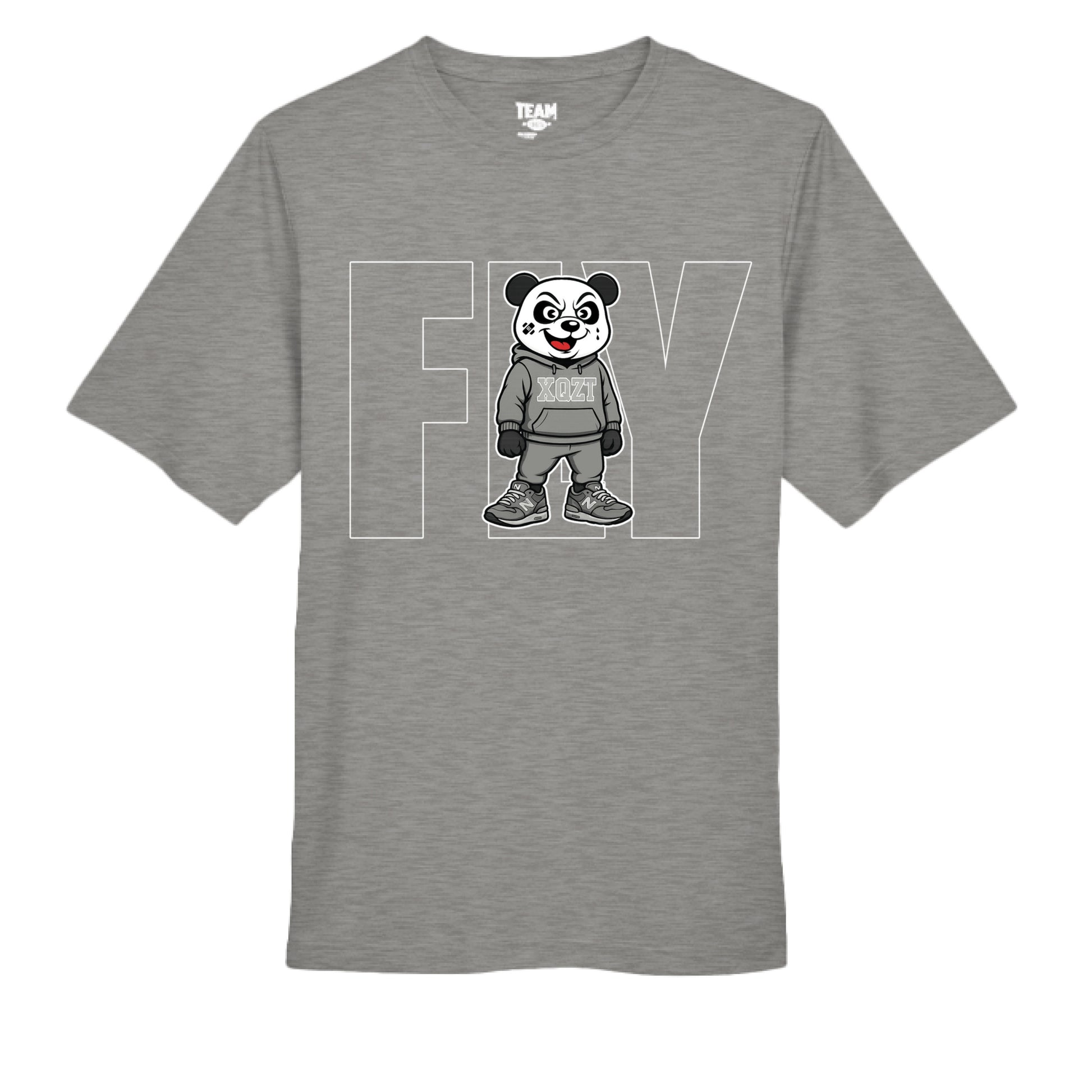 DK GREY HEATHER - FRONT