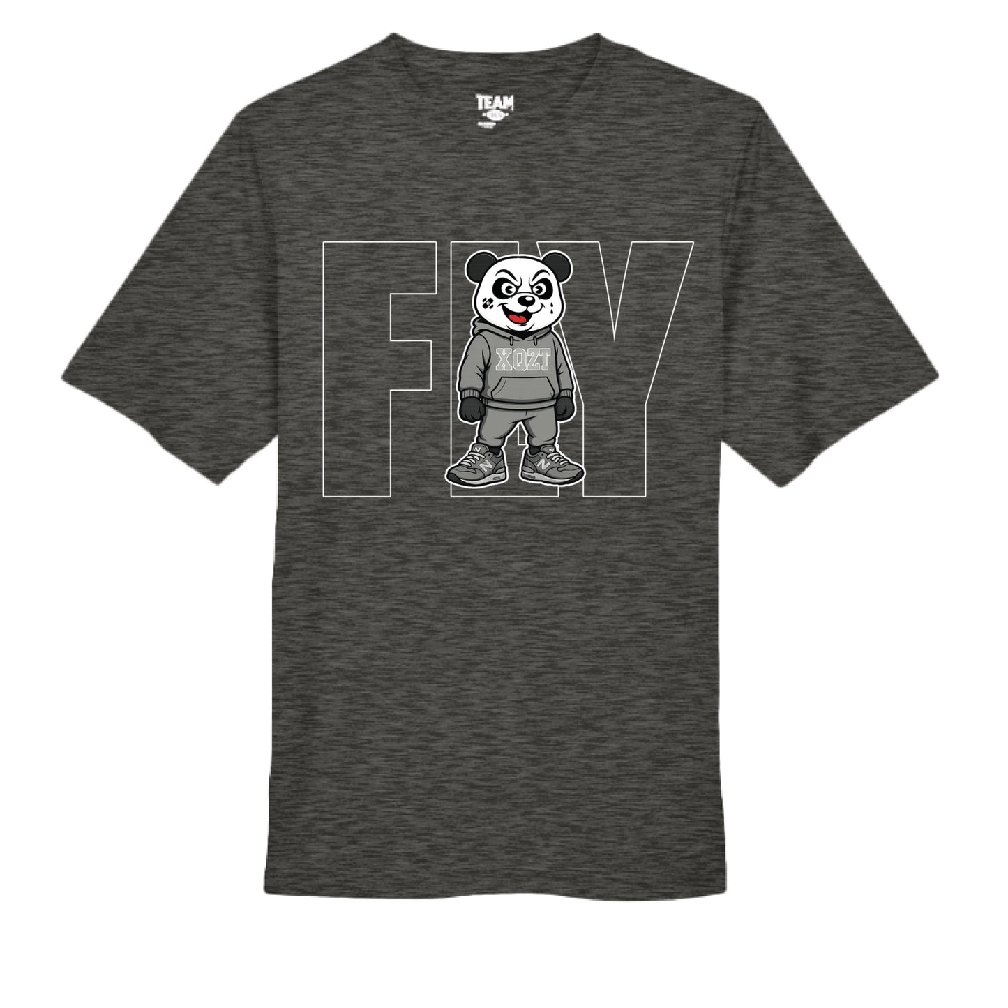 BLACK HEATHER - FRONT