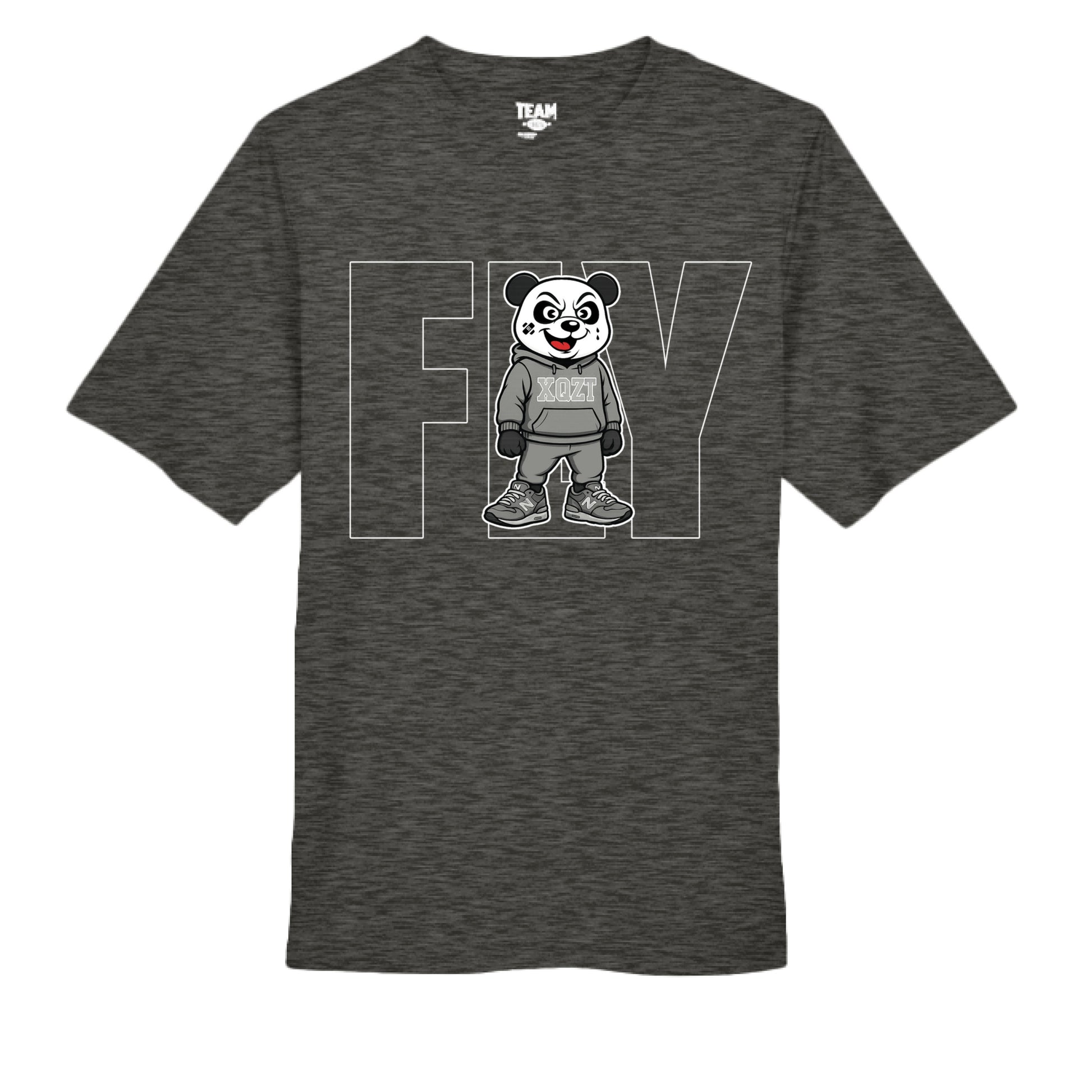 BLACK HEATHER - FRONT