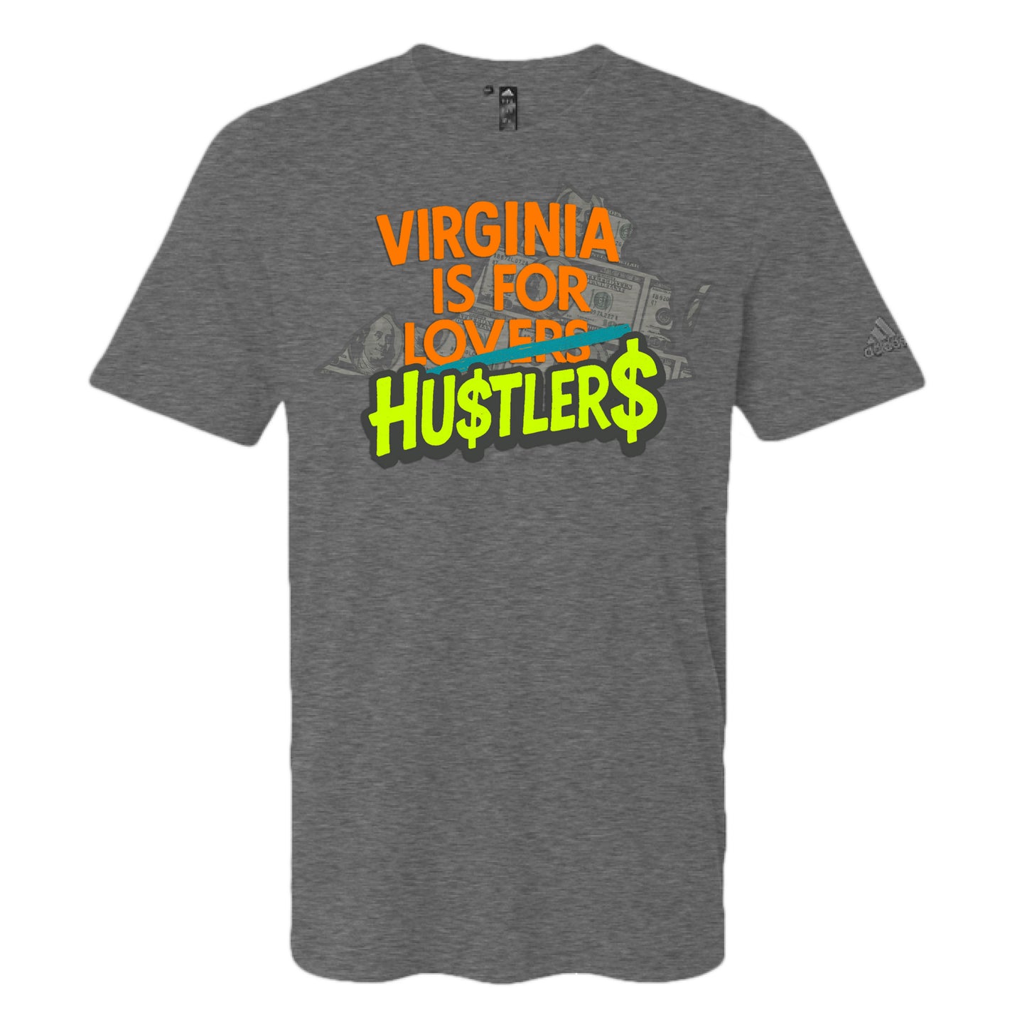 Dark Grey Heather - FRONT