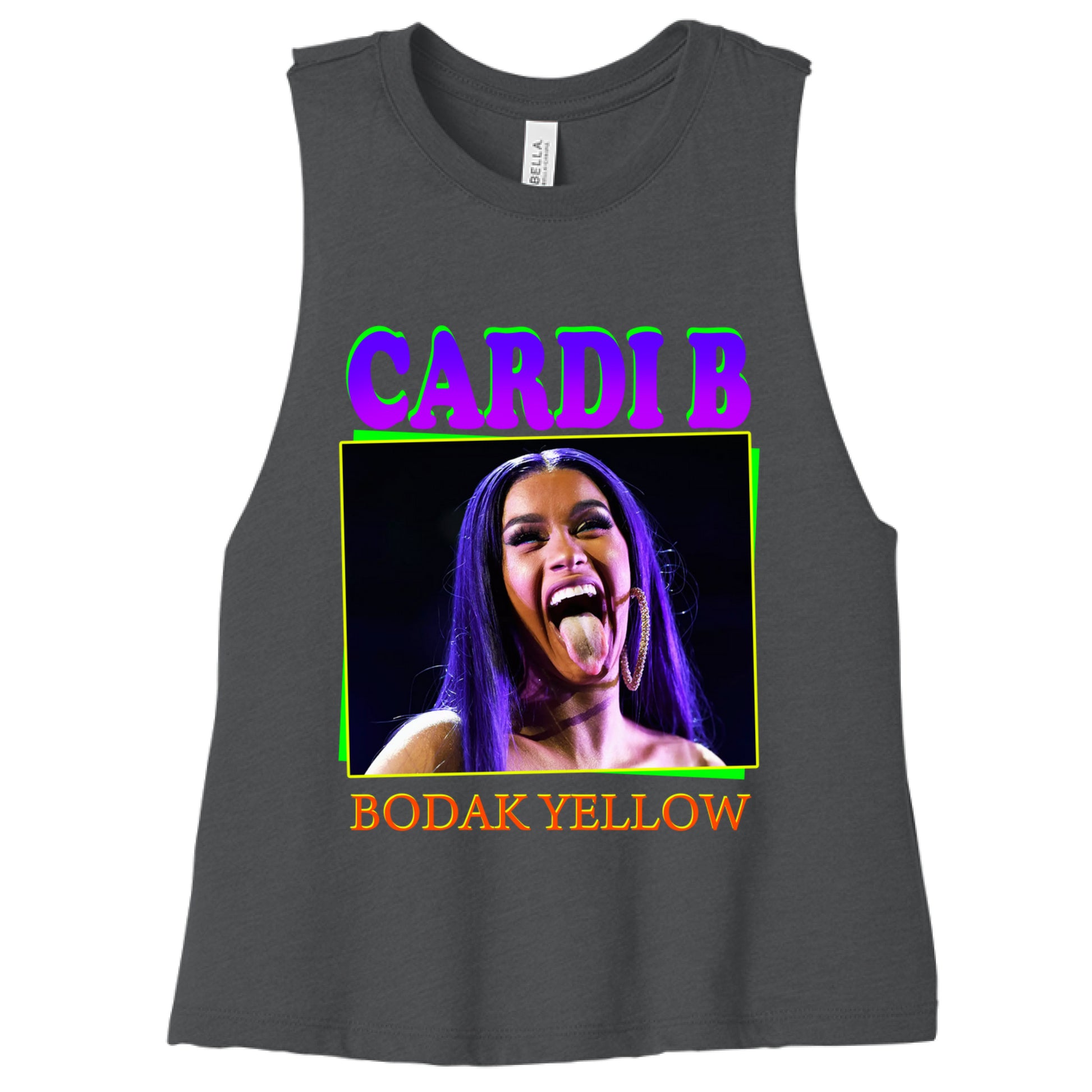 DARK GRY HEATHER - FRONT