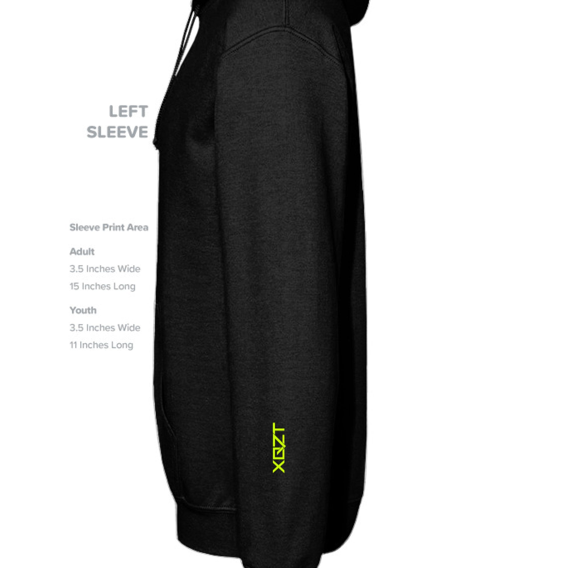 BLACK/ WHITE_001 - SLEEVE_LEFT