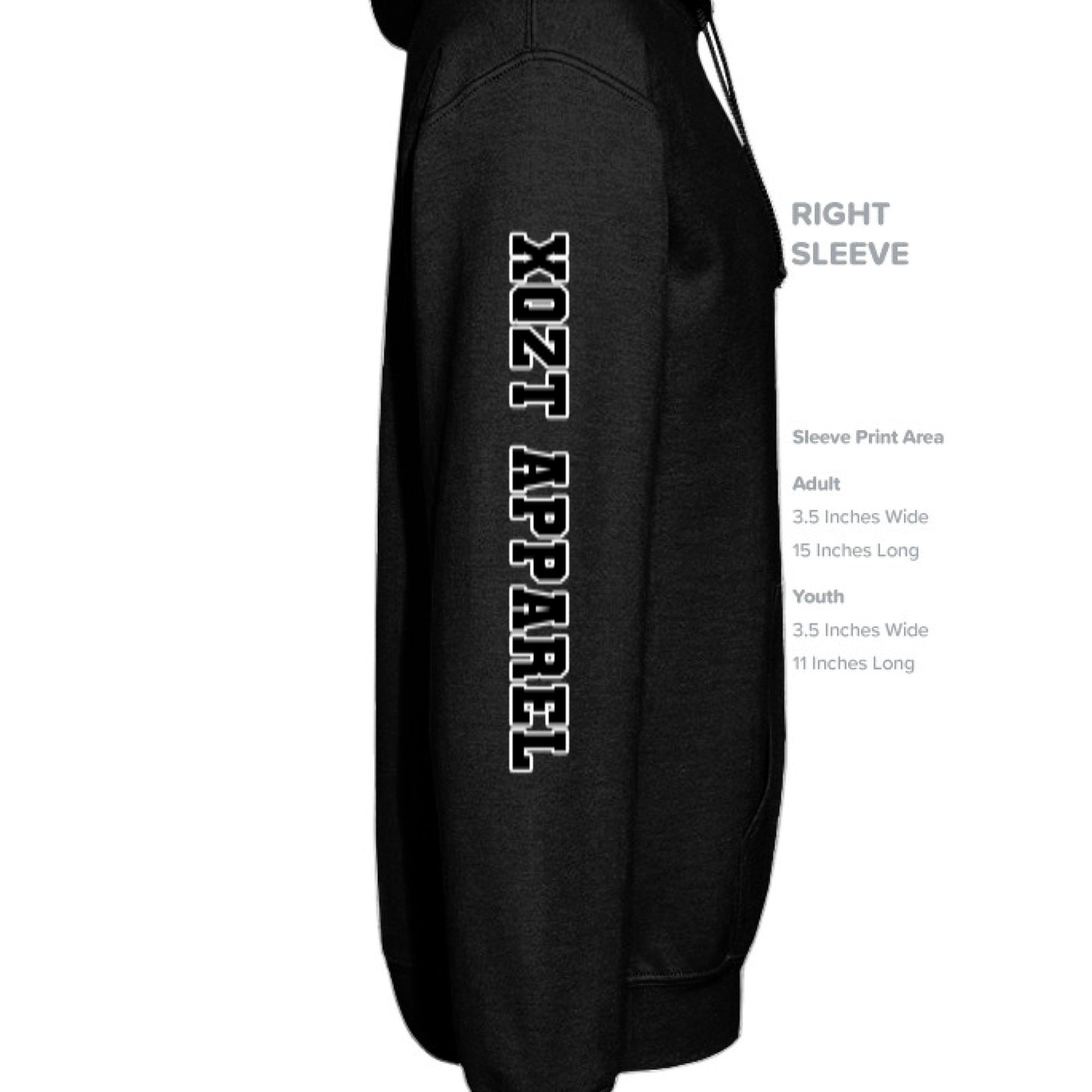 BLACK/ BLACK - SLEEVE_RIGHT